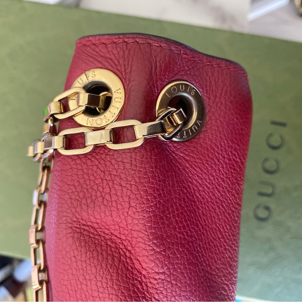 Louis Vuitton Brown Monogram Canvas Pallas Chain Shoulder Bag - Picture 6 of 14